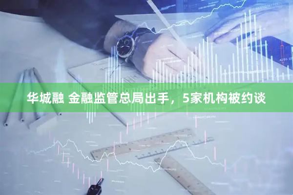 华城融 金融监管总局出手，5家机构被约谈