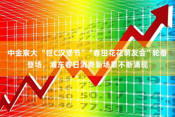 中金宸大 “巨C汉堡节”“春田花花萌友会”轮番登场，浦东春日消费新场景不断涌现