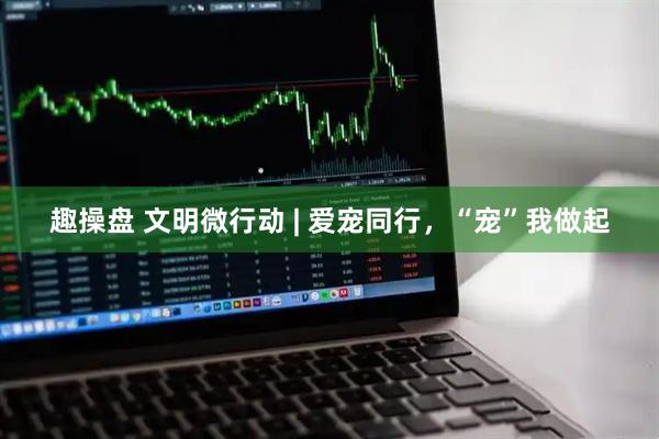 趣操盘 文明微行动 | 爱宠同行，“宠”我做起