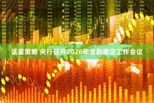 证星策略 央行召开2026年金融稳定工作会议
