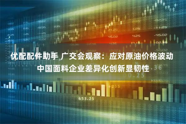 优配配件助手 广交会观察：应对原油价格波动 中国面料企业差异化创新显韧性