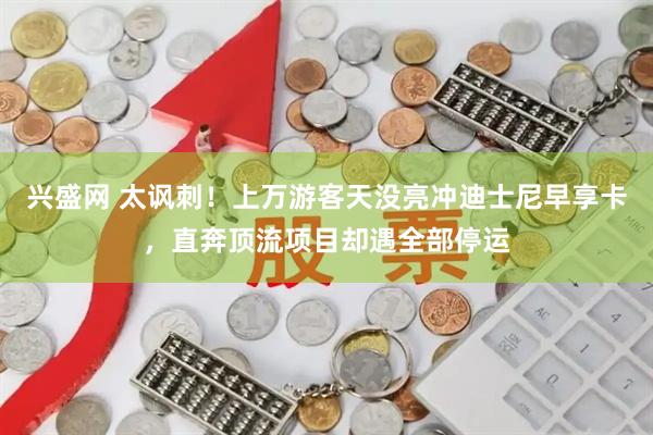 兴盛网 太讽刺！上万游客天没亮冲迪士尼早享卡，直奔顶流项目却遇全部停运