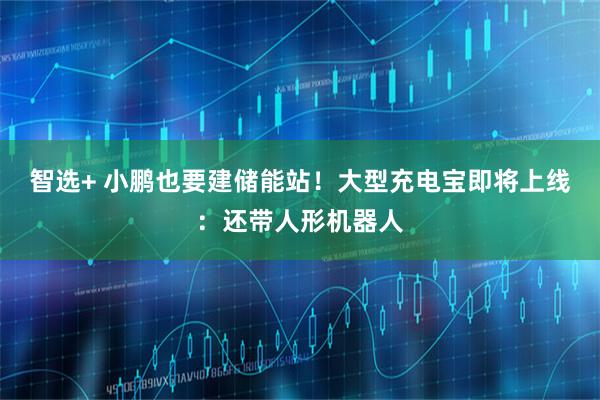 智选+ 小鹏也要建储能站！大型充电宝即将上线：还带人形机器人