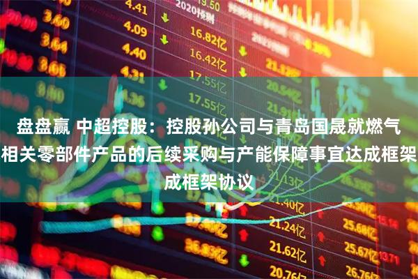 盘盘赢 中超控股：控股孙公司与青岛国晟就燃气轮机相关零部件产品的后续采购与产能保障事宜达成框架协议